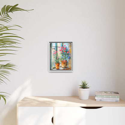 Summer Pots Wall Art - Vibrant Floral Pots for Fresh Home Décor