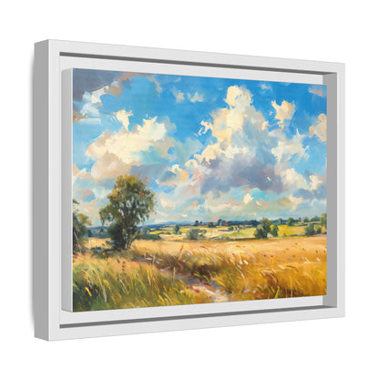 Summer Fields County Mayo Wall Art - Vibrant Irish Landscape Canvas Print