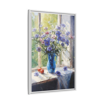 Cornflowers in a Vase