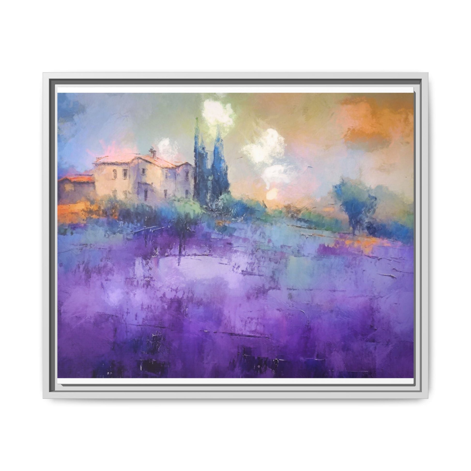 Tuscany Wall Art - Beautiful Italian Landscape Canvas Print for Home Décor