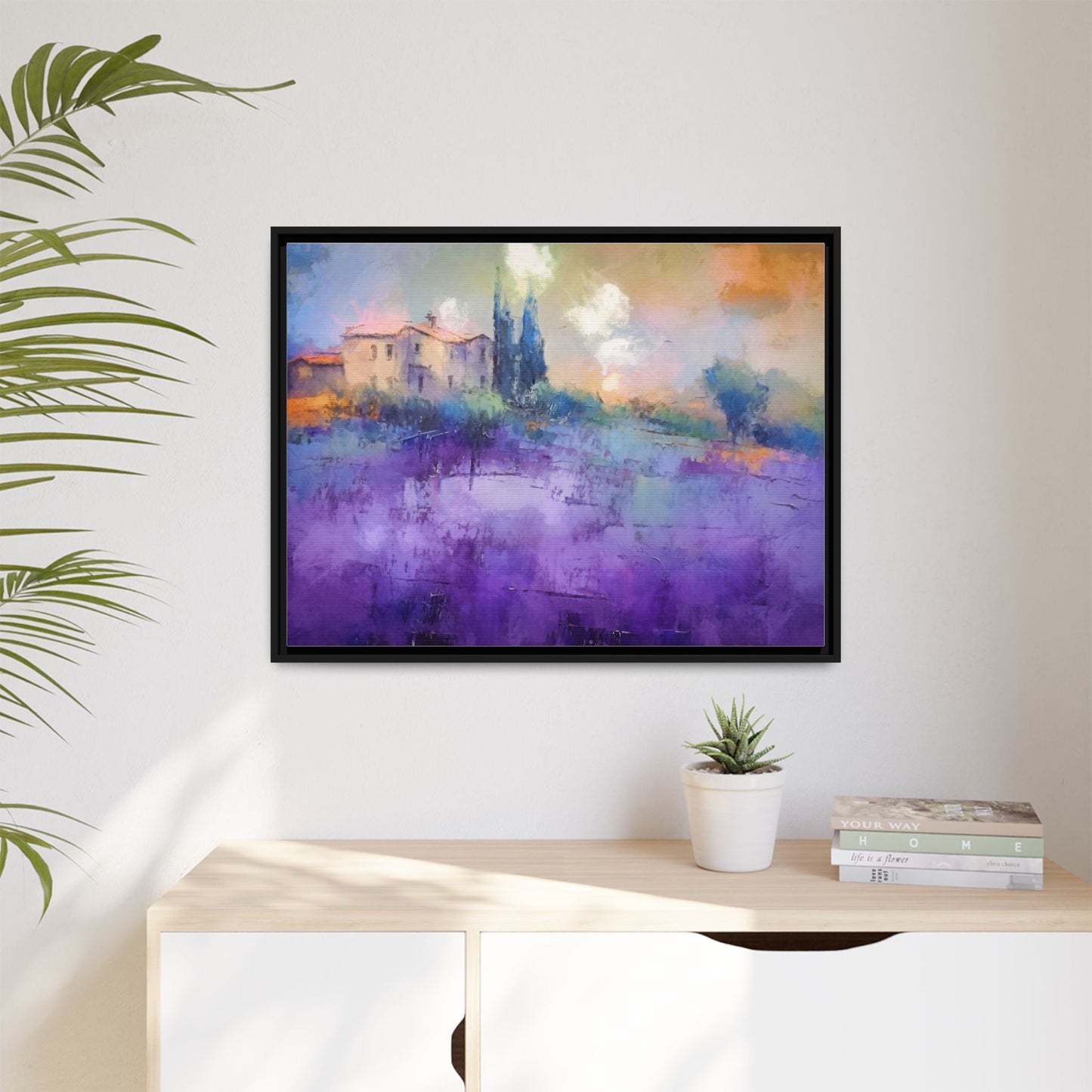 Tuscany Wall Art - Beautiful Italian Landscape Canvas Print for Home Décor