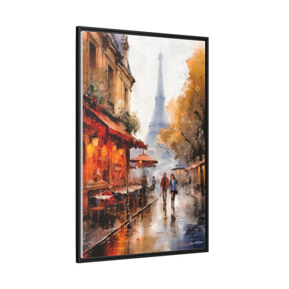 Eiffel Tower wall art featuring the iconic Paris landmark, printed on high-quality canvas to bring timeless beauty and elegance to your home décor.