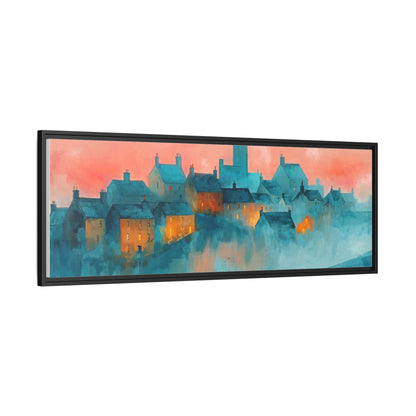 A Castle Town - Beautiful Landscape Canvas Print for all places Décor