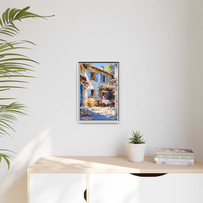 Café Tables Frame – Elegant Pinewood Art Frame