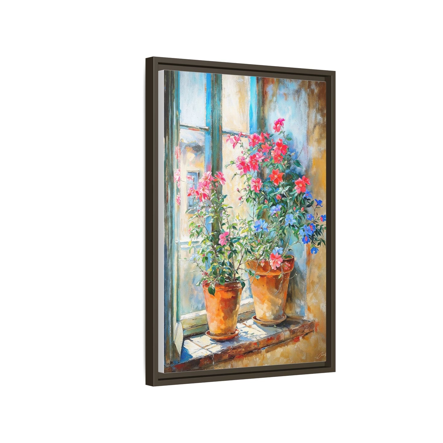 Summer Pots Wall Art - Vibrant Floral Pots for Fresh Home Décor