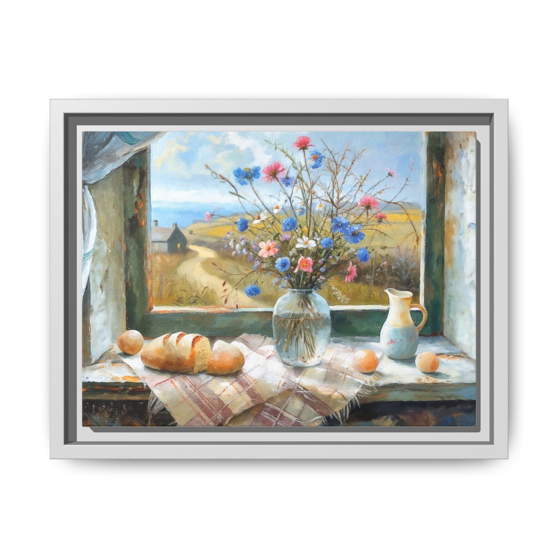 Easkey Shore - Serene Coastal Landscape Canvas Print for all spaces Décor