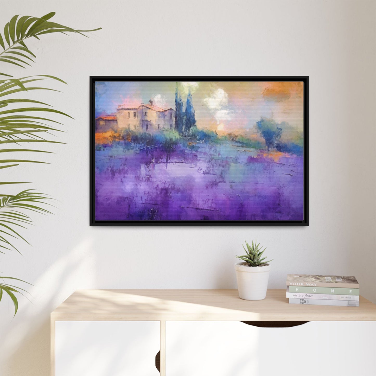 Tuscany Wall Art - Beautiful Italian Landscape Canvas Print for Home Décor