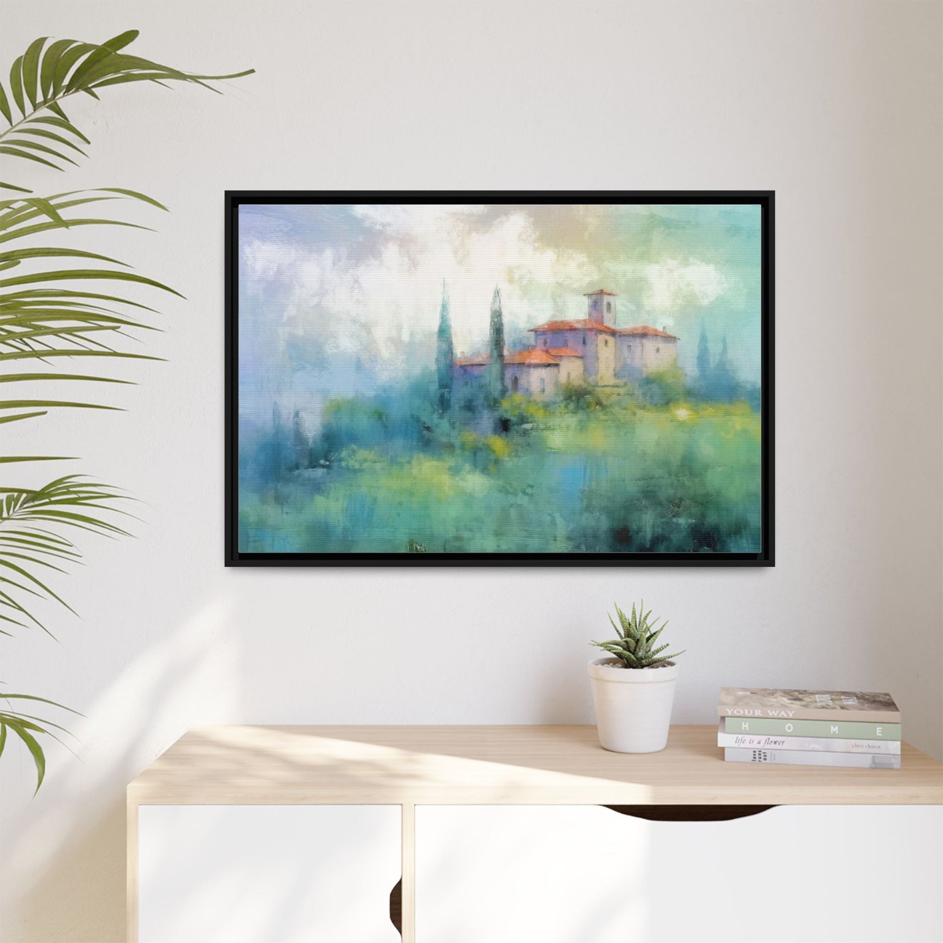 Tuscany XII - Beautiful Italian Landscape Canvas Print for Home, Office, or Living Room Décor