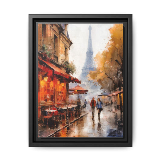 Eiffel Tower Paris wall art featuring the iconic Paris landmark, printed on high-quality canvas to bring timeless beauty and elegance to your home décor.