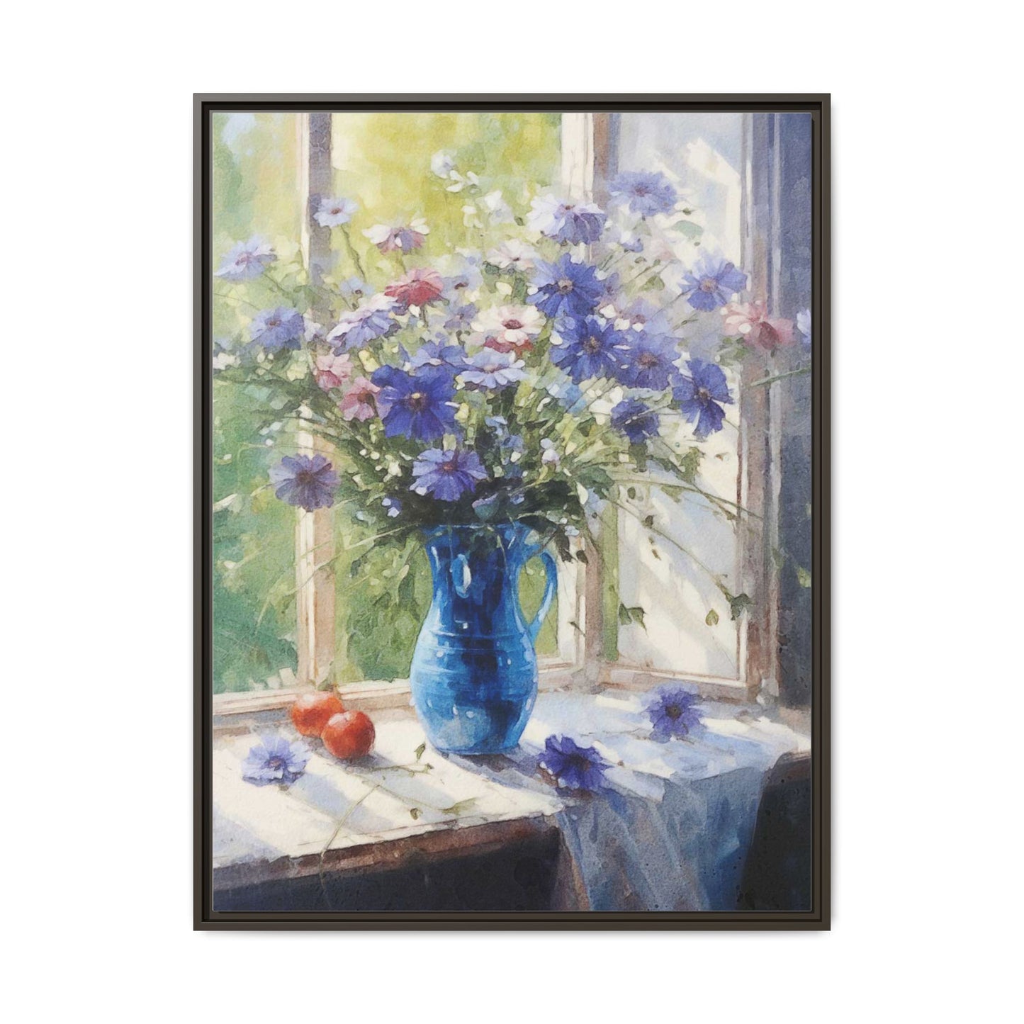 Cornflowers in a Vase