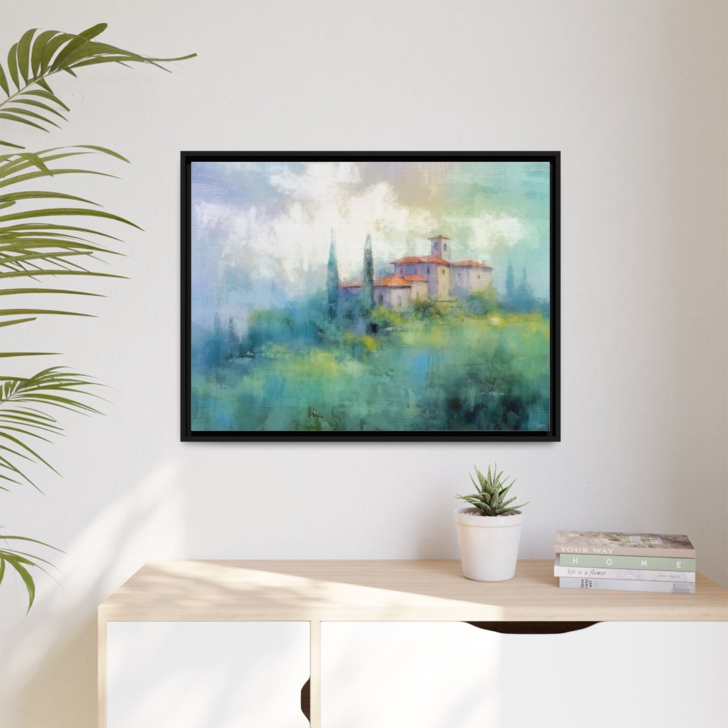 Tuscany XII - Beautiful Italian Landscape Canvas Print for Home, Office, or Living Room Décor