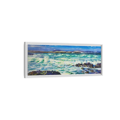 Ballyglass Lighthouse Erris wall art featuring the stunning coastal lighthouse, framed in premium materials for a perfect addition to any living space.