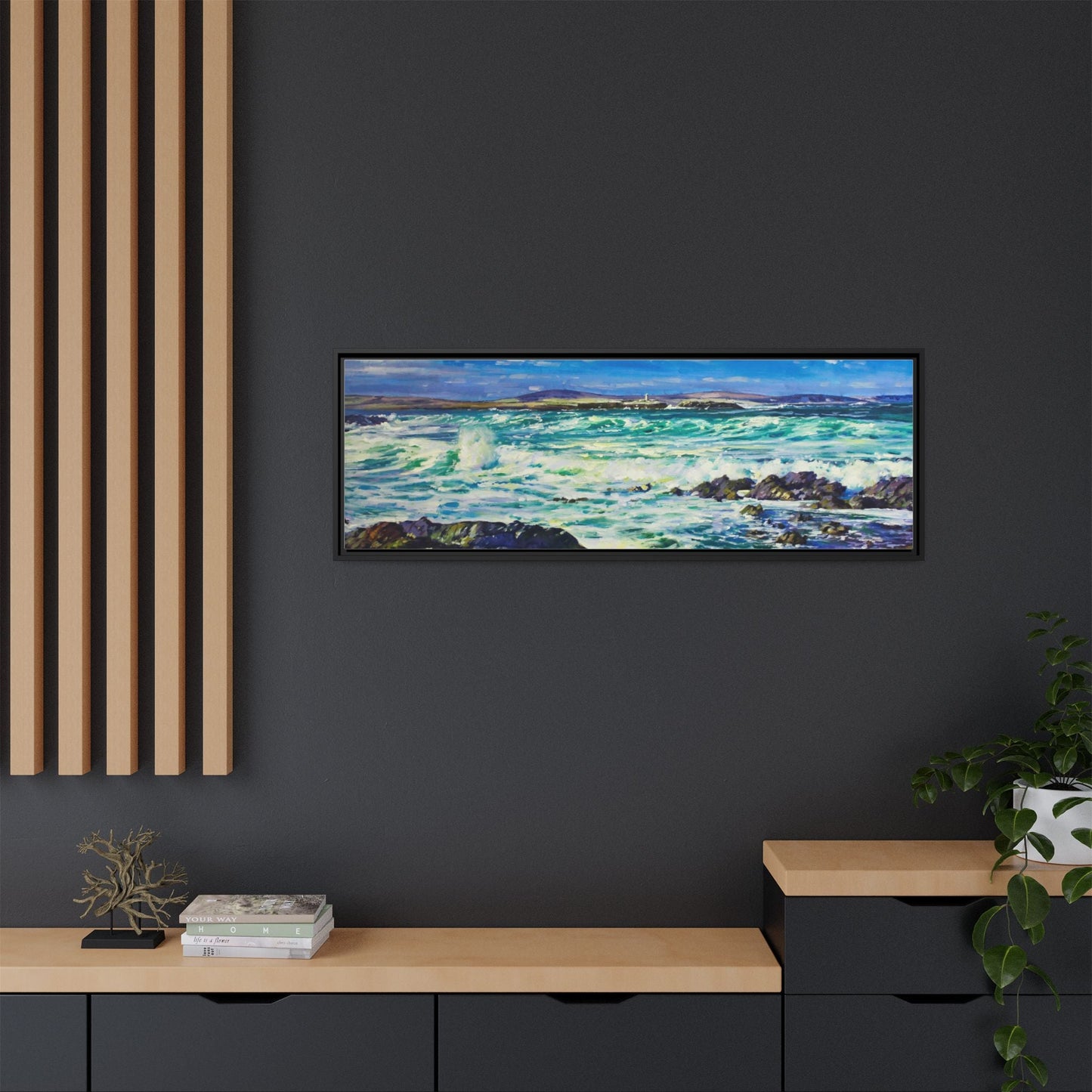 Ballyglass Lighthouse Erris wall art featuring the stunning coastal lighthouse, framed in premium materials for a perfect addition to any living space.