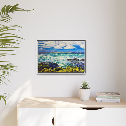 Ballyglass Lighthouse Erris wall art featuring the stunning coastal lighthouse, framed in premium materials for a perfect addition to any living space.