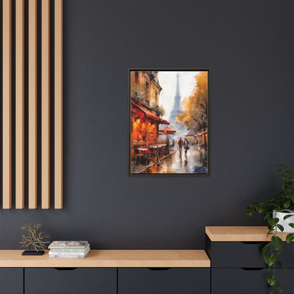 Eiffel Tower wall art featuring the iconic Paris landmark, printed on high-quality canvas to bring timeless beauty and elegance to your home décor.