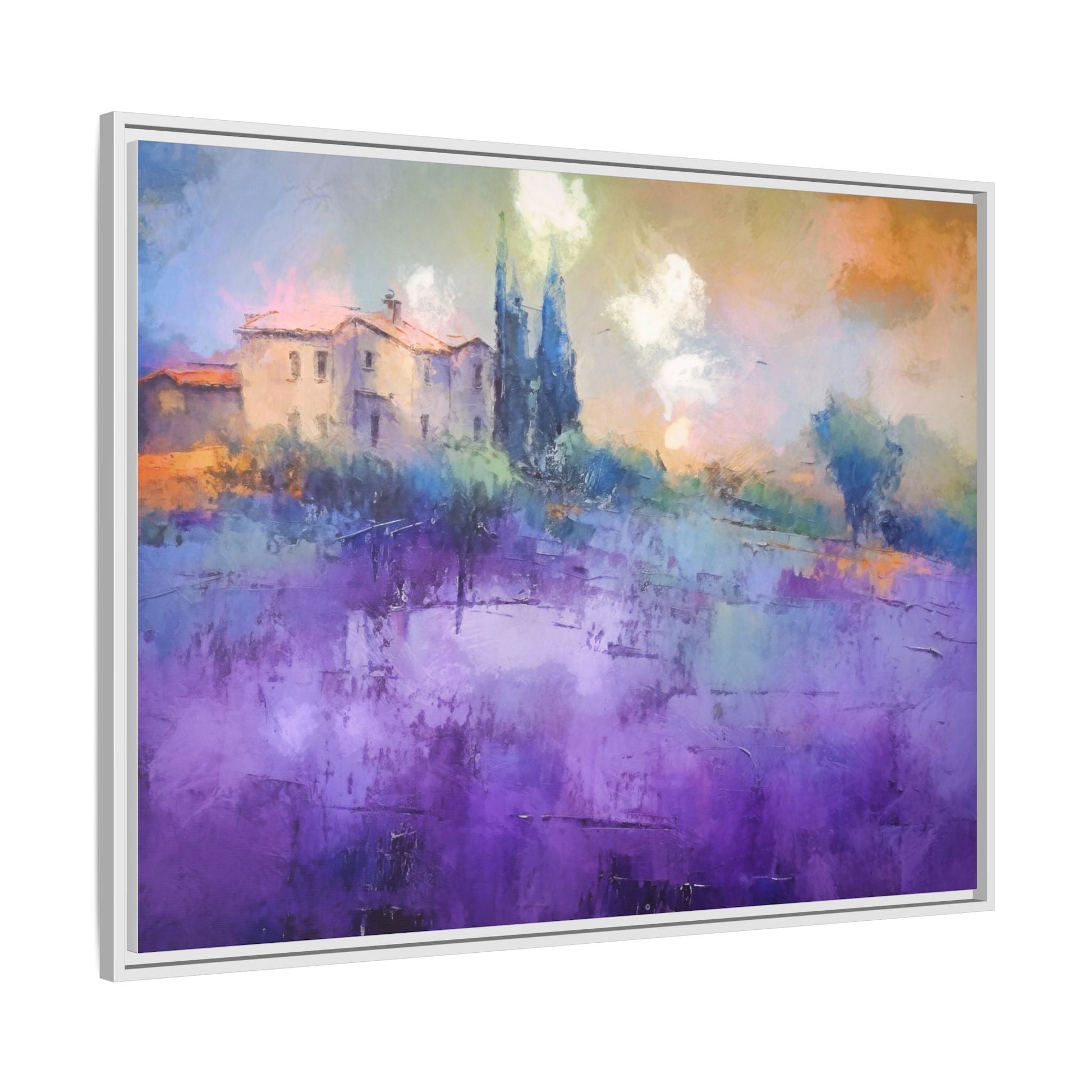 Tuscany Wall Art - Beautiful Italian Landscape Canvas Print for Home Décor