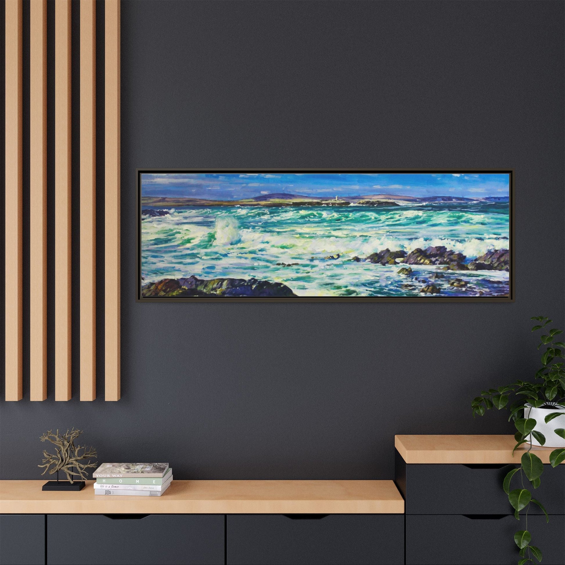 Ballyglass Lighthouse Erris wall art featuring the stunning coastal lighthouse, framed in premium materials for a perfect addition to any living space.