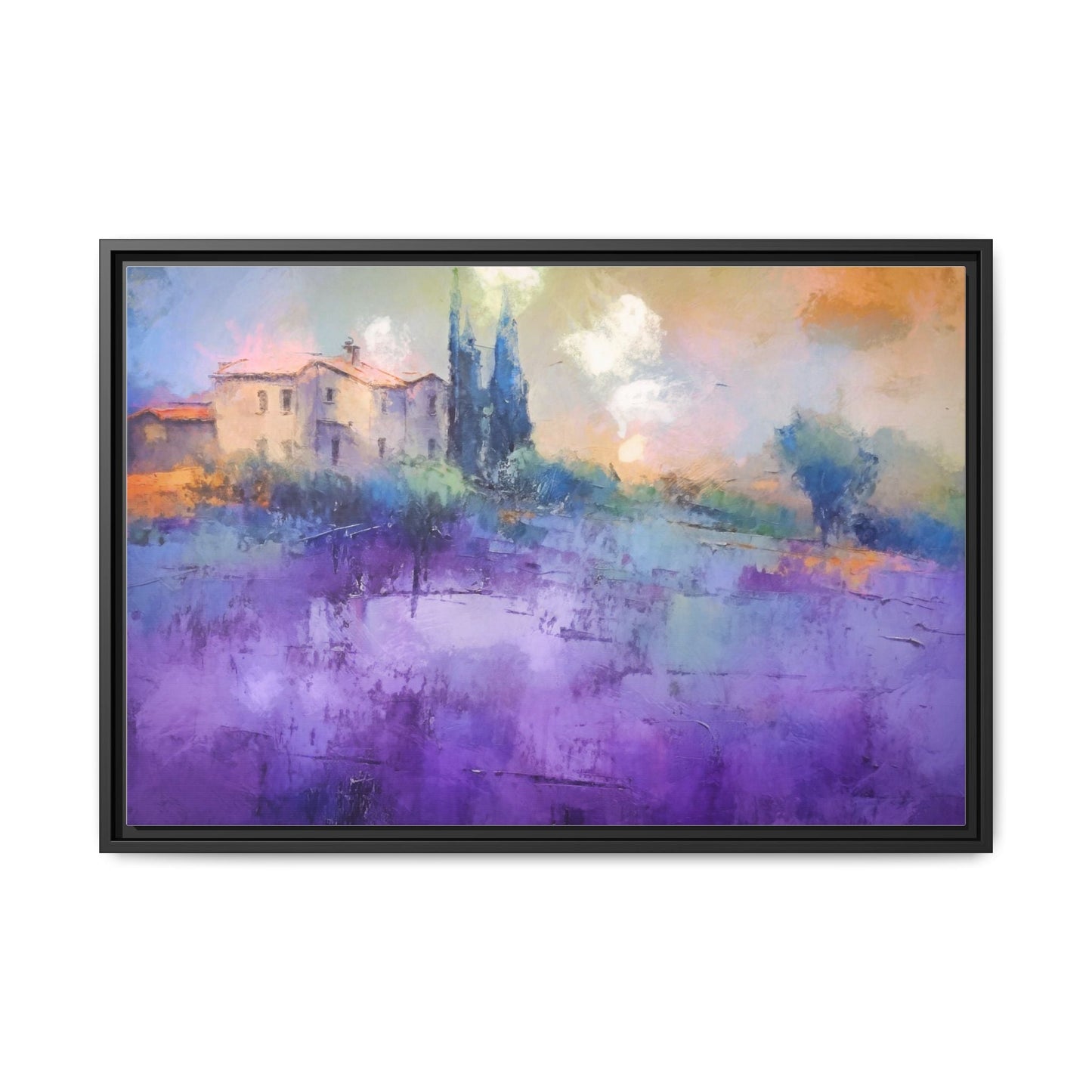 Tuscany Wall Art - Beautiful Italian Landscape Canvas Print for Home Décor