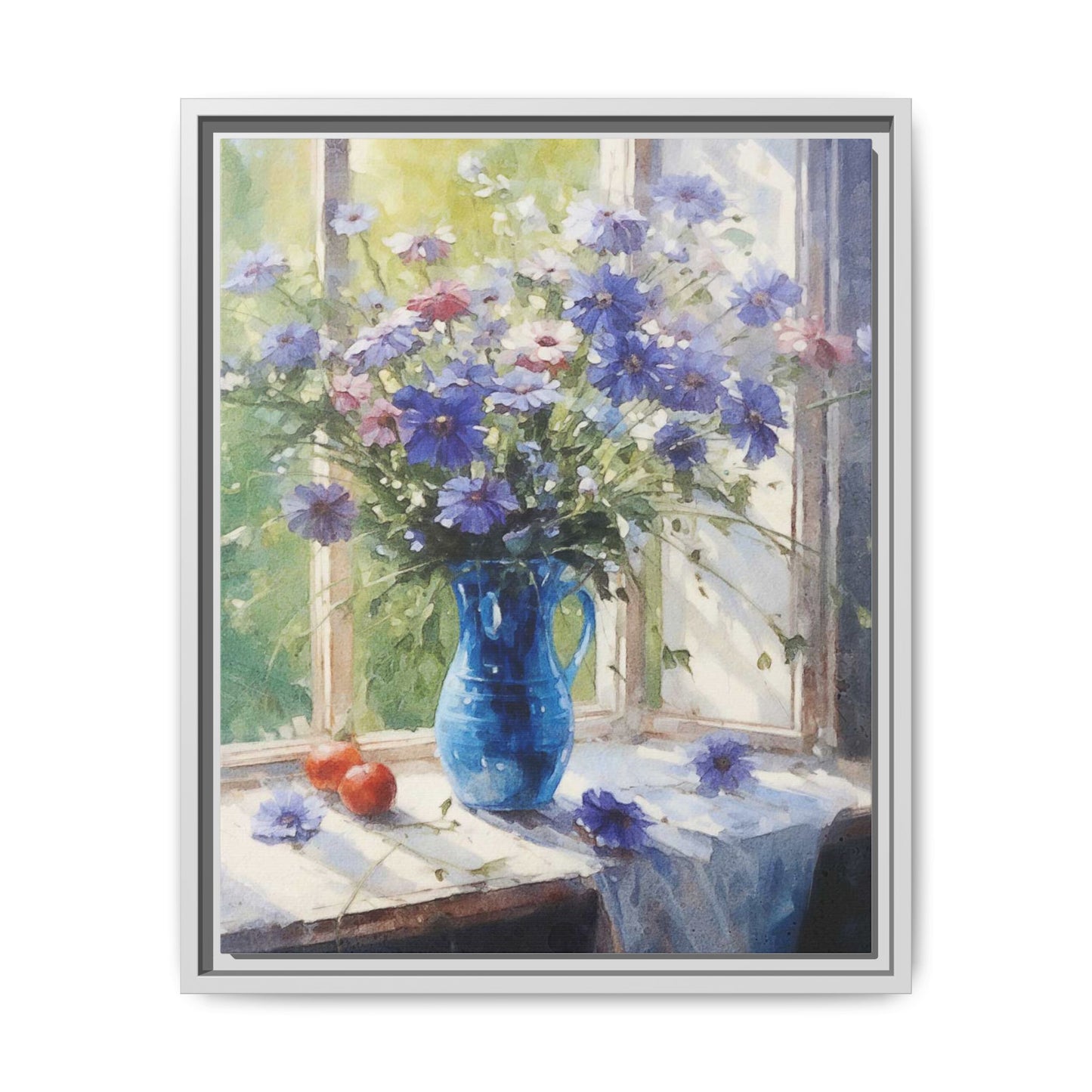 Cornflowers in a Vase