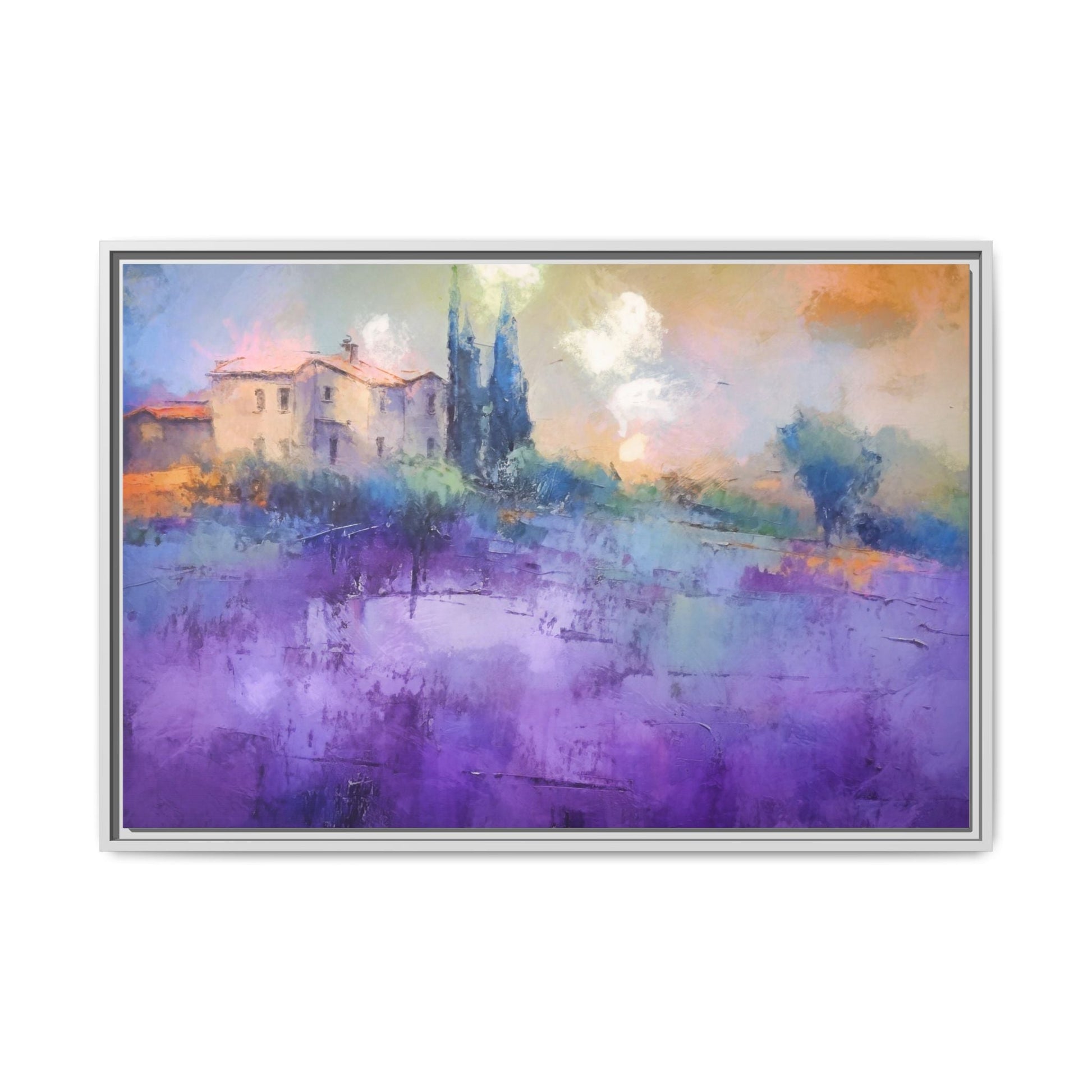 Tuscany Wall Art - Beautiful Italian Landscape Canvas Print for Home Décor