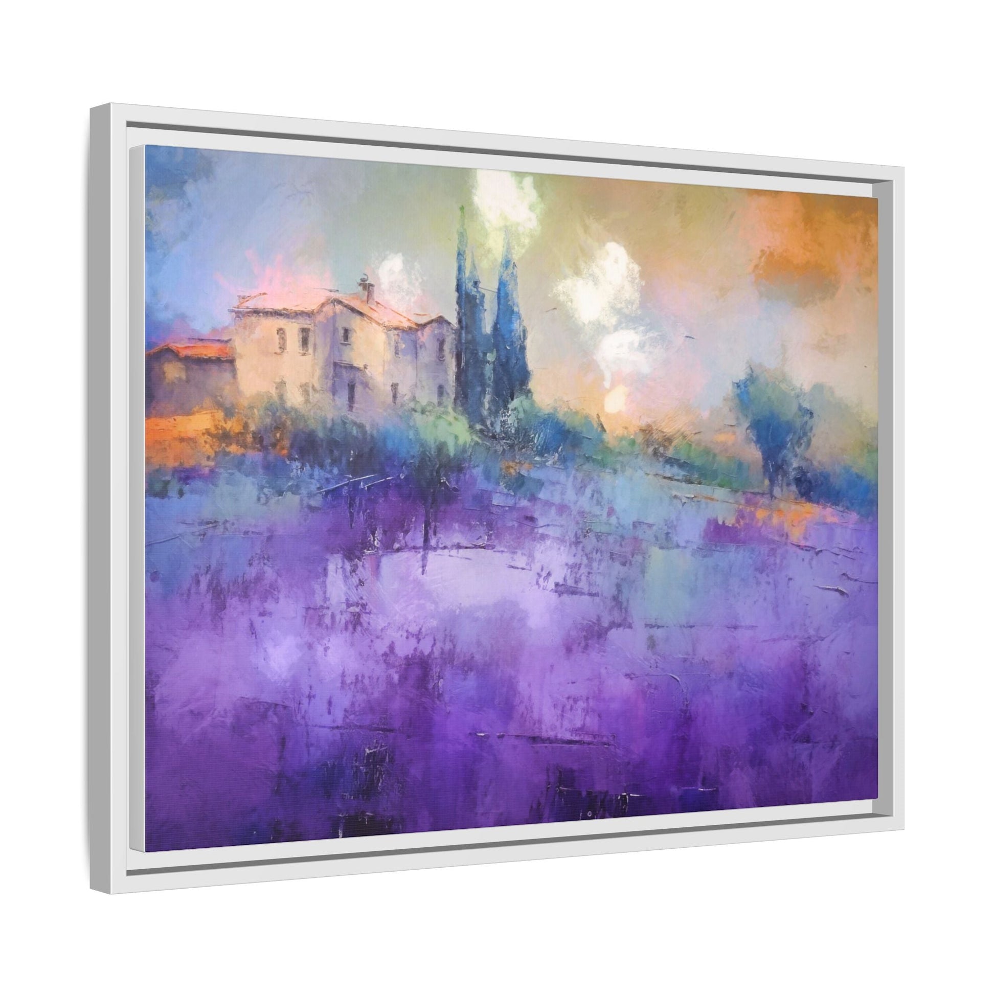 Tuscany Wall Art - Beautiful Italian Landscape Canvas Print for Home Décor