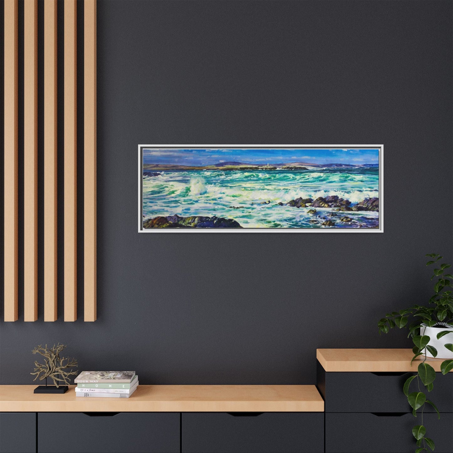 Ballyglass Lighthouse Erris wall art featuring the stunning coastal lighthouse, framed in premium materials for a perfect addition to any living space.