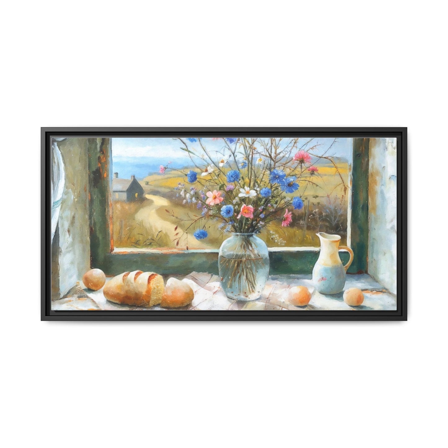 Easkey Shore - Serene Coastal Landscape Canvas Print for all spaces Décor