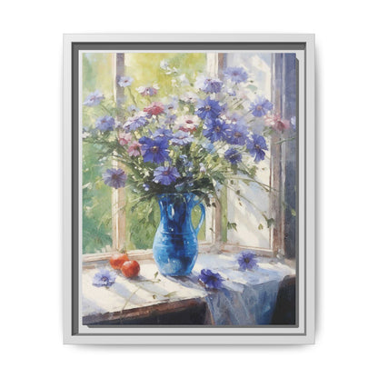 Cornflowers in a Vase