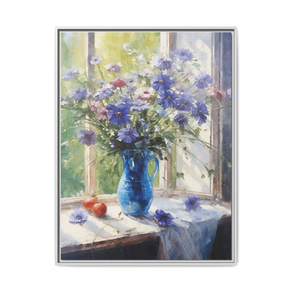 Cornflowers in a Vase