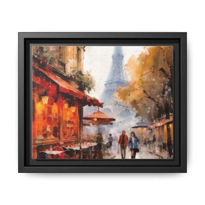 Eiffel Tower wall art featuring the iconic Paris landmark, printed on high-quality canvas to bring timeless beauty and elegance to your home décor.