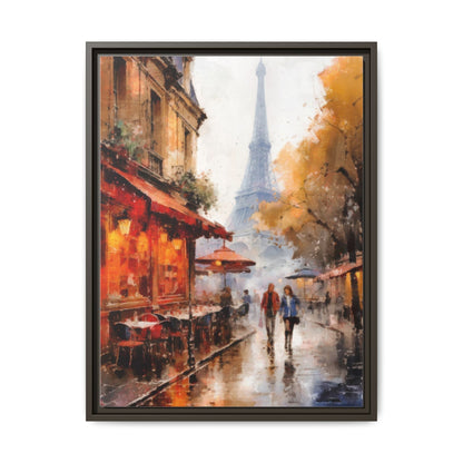 Eiffel Tower wall art featuring the iconic Paris landmark, printed on high-quality canvas to bring timeless beauty and elegance to your home décor.