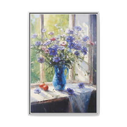 Cornflowers in a Vase