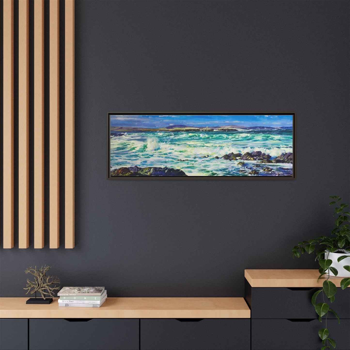 Ballyglass Lighthouse Erris wall art featuring the stunning coastal lighthouse, framed in premium materials for a perfect addition to any living space.