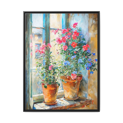 Summer Pots Wall Art - Vibrant Floral Pots for Fresh Home Décor