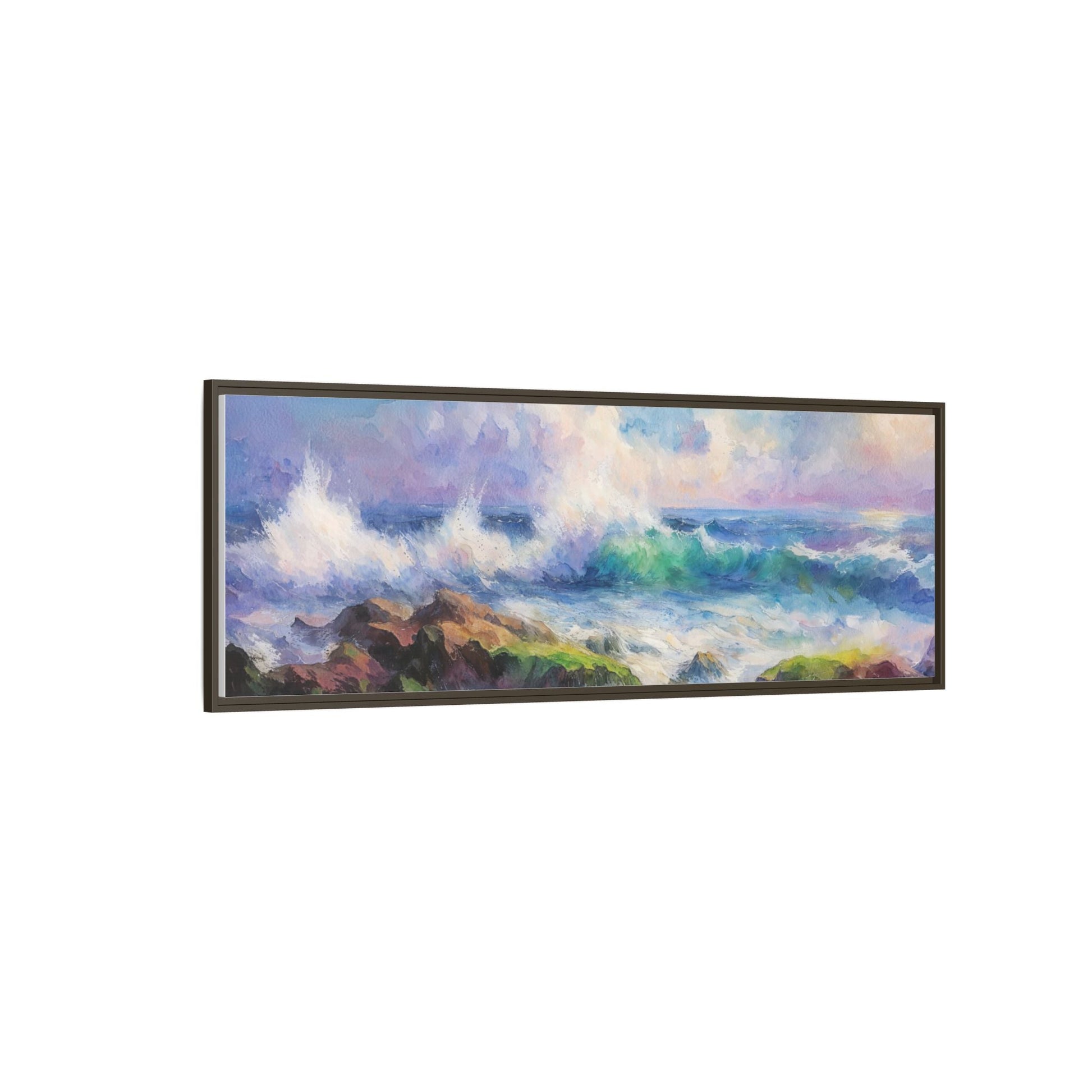 Achill Shoreline wcol wall art showcasing the stunning Irish coastal landscape, printed on high-quality canvas for a timeless and serene addition to your home décor.