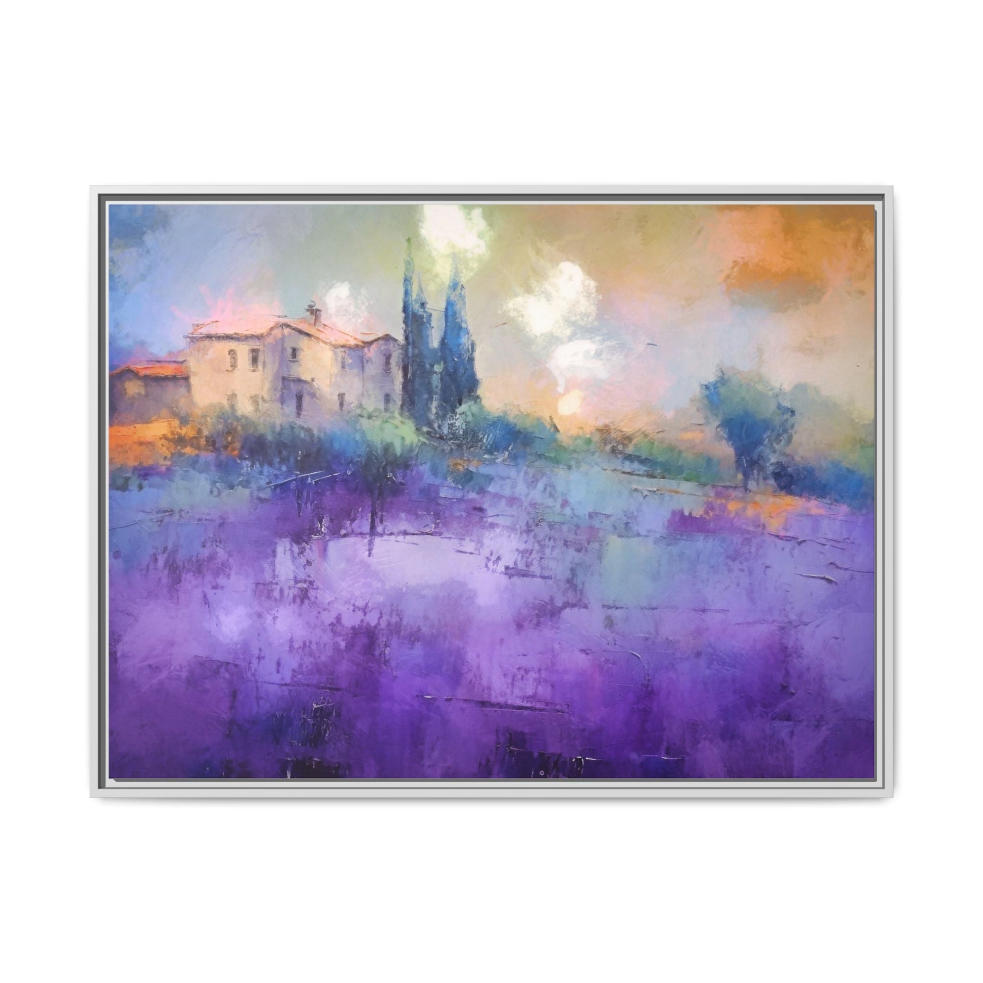 Tuscany Wall Art - Beautiful Italian Landscape Canvas Print for Home Décor