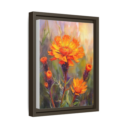 Orange Hawkbit Flower