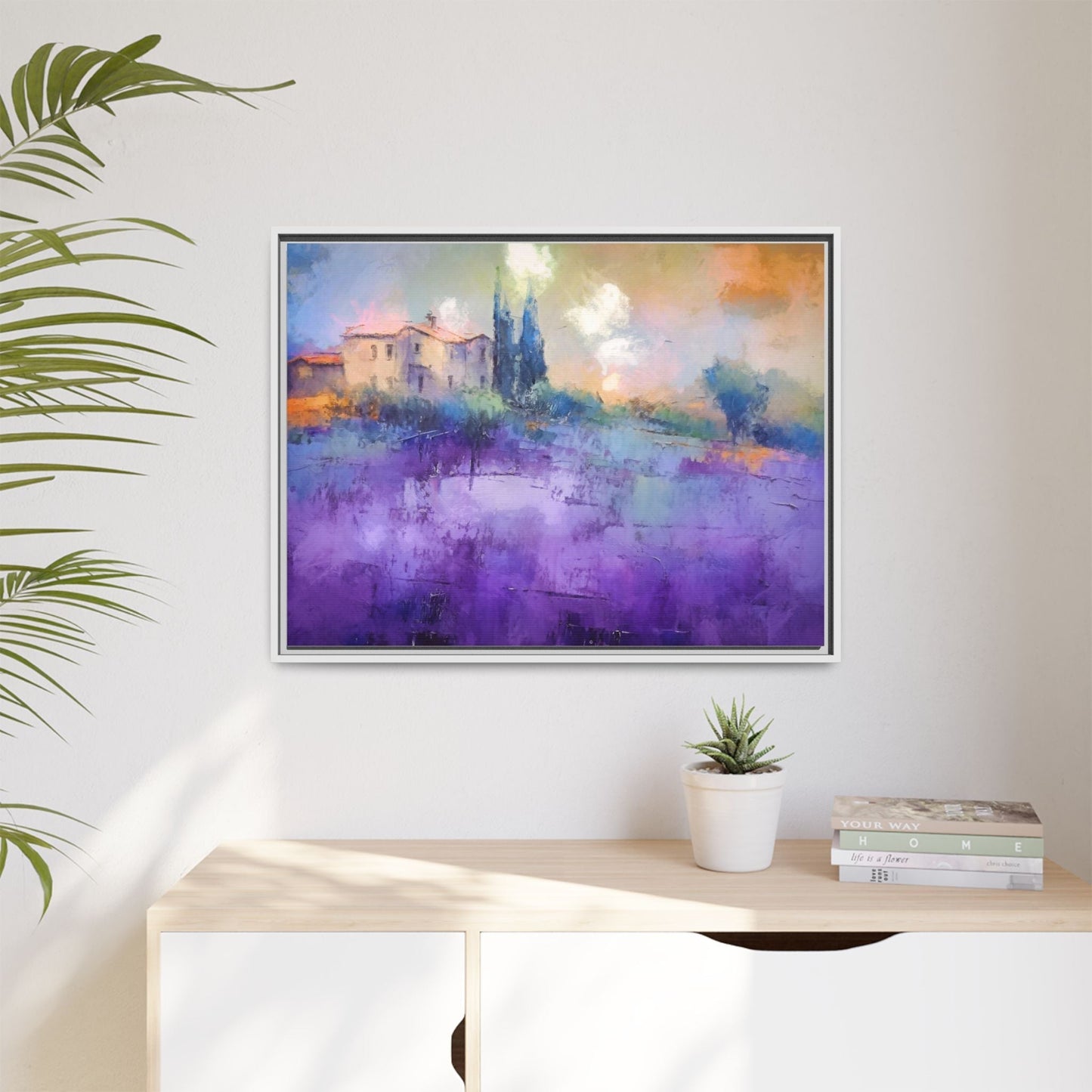 Tuscany Wall Art - Beautiful Italian Landscape Canvas Print for Home Décor