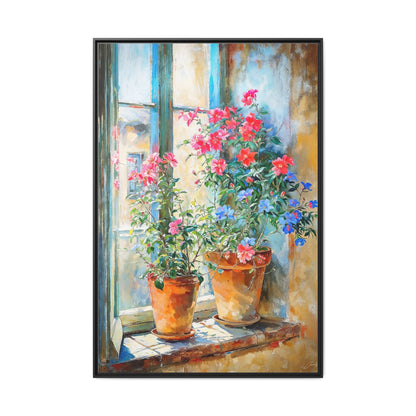 Summer Pots Wall Art - Vibrant Floral Pots for Fresh Home Décor