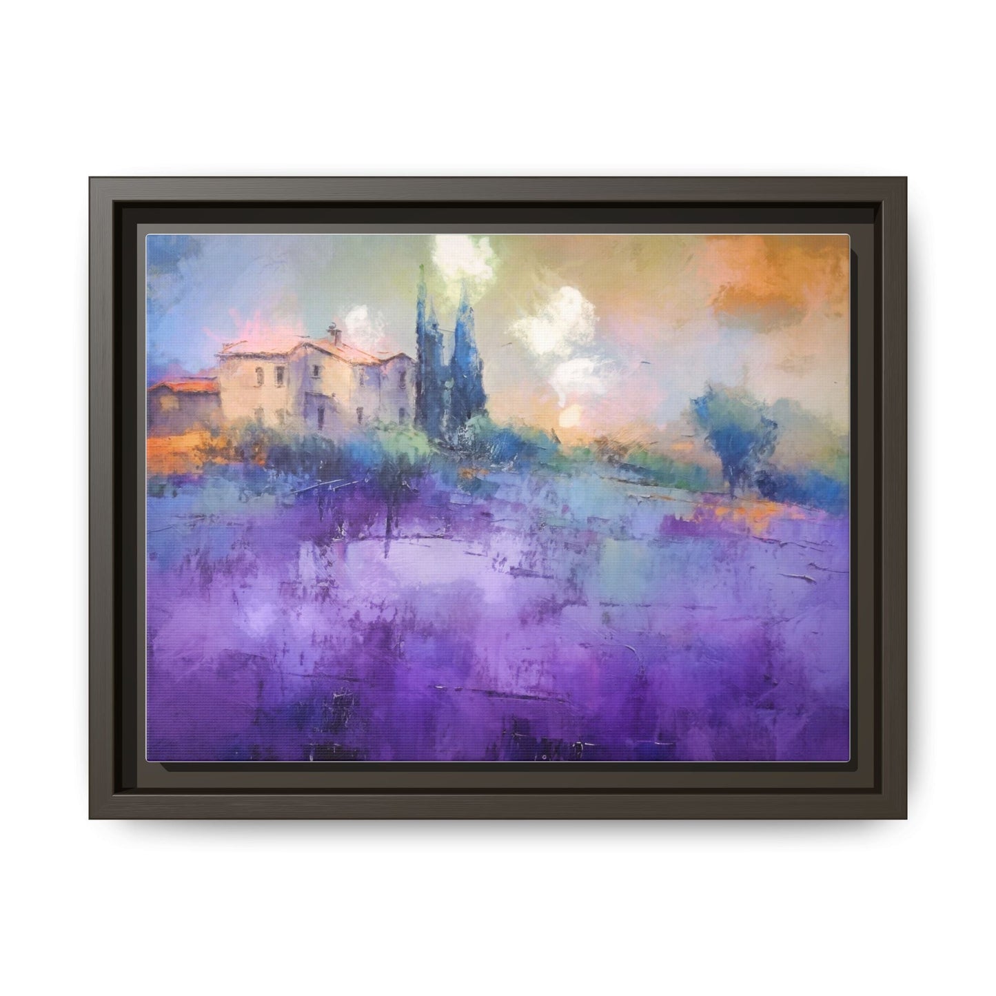 Tuscany Wall Art - Beautiful Italian Landscape Canvas Print for Home Décor