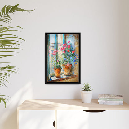 Summer Pots Wall Art - Vibrant Floral Pots for Fresh Home Décor