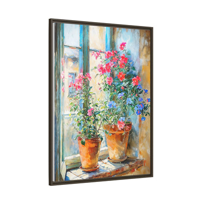 Summer Pots Wall Art - Vibrant Floral Pots for Fresh Home Décor