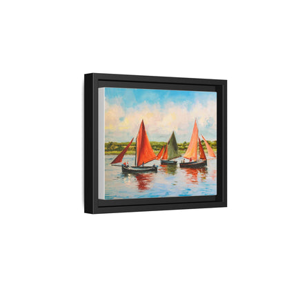 Hookers – Premium pinewood frame with a cotton-polyester canvas print, featuring a protective coating for lasting beauty and timeless décor.