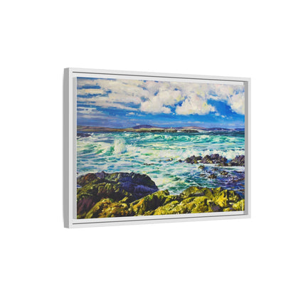 Ballyglass Lighthouse Erris wall art featuring the stunning coastal lighthouse, framed in premium materials for a perfect addition to any living space.