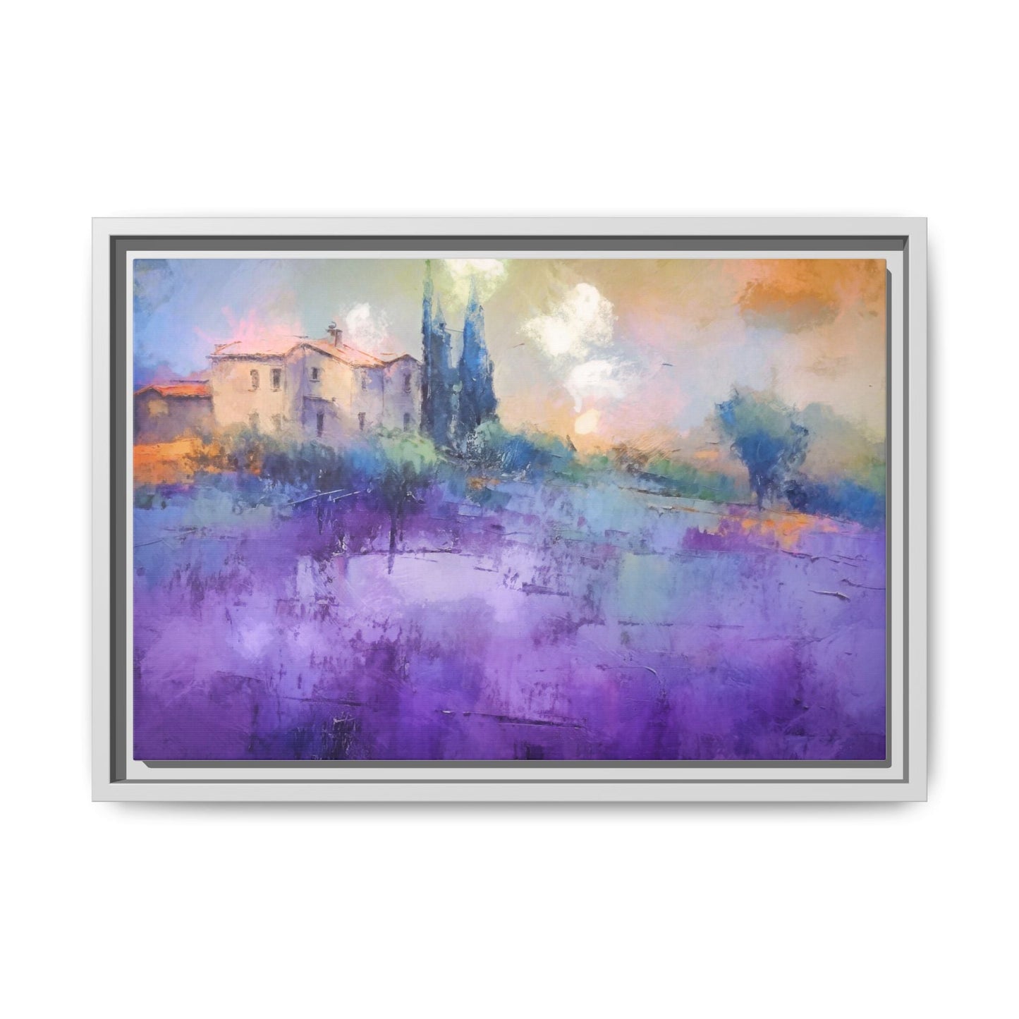 Tuscany Wall Art - Beautiful Italian Landscape Canvas Print for Home Décor