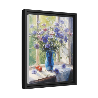 Cornflowers in a Vase