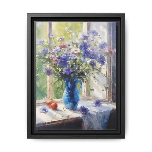 Cornflowers in a Vase