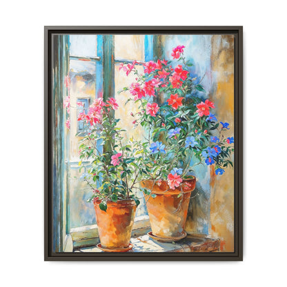 Summer Pots Wall Art - Vibrant Floral Pots for Fresh Home Décor