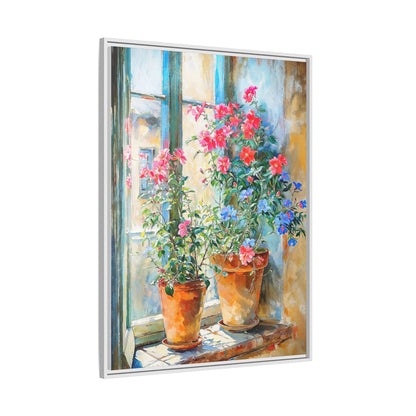 Summer Pots Wall Art - Vibrant Floral Pots for Fresh Home Décor