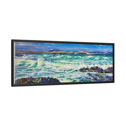 Ballyglass Lighthouse Erris wall art featuring the stunning coastal lighthouse, framed in premium materials for a perfect addition to any living space.